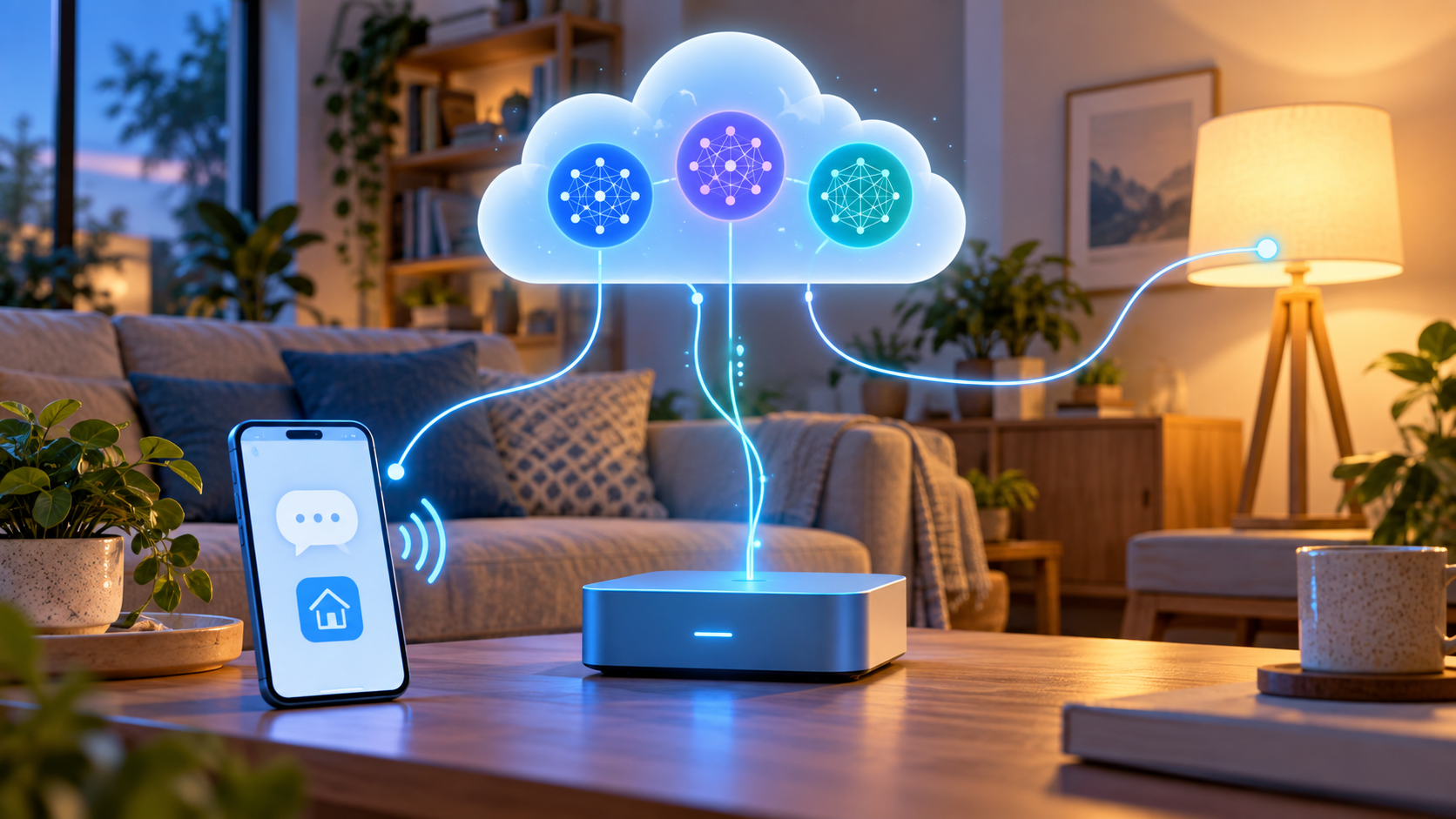 Home Assistant propojuje lampu a telefon s cloudem nabízejícím více AI modelů.